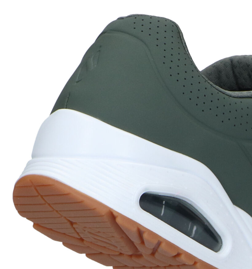 Skechers Uno Stand On Air Zwarte Sneakers voor heren (350318) - geschikt voor steunzolen