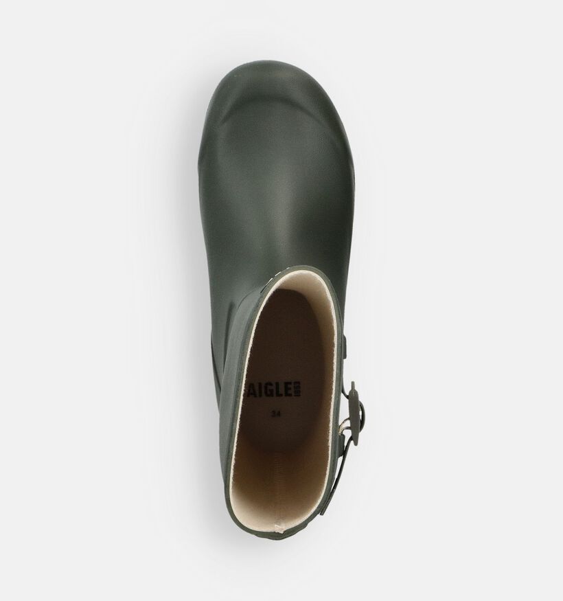 Aigle Woody Pop 2 Bottes de pluie en Vert pour filles, garçons (363076)