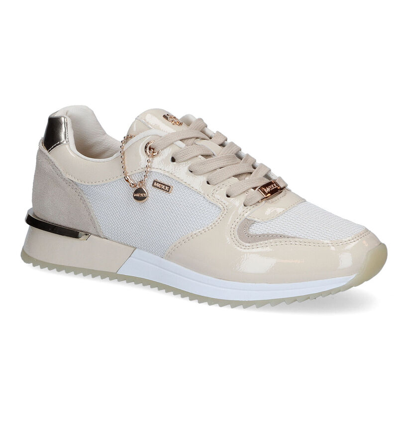 Mexx Fleur Beige Sneakers voor dames (303511) - geschikt voor steunzolen