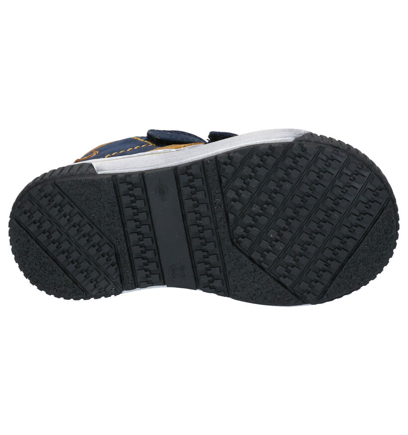 Milo & Mila Chaussures pour bébé  en Bleu foncé en cuir (254946)