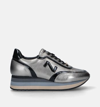Sneakers zilver
