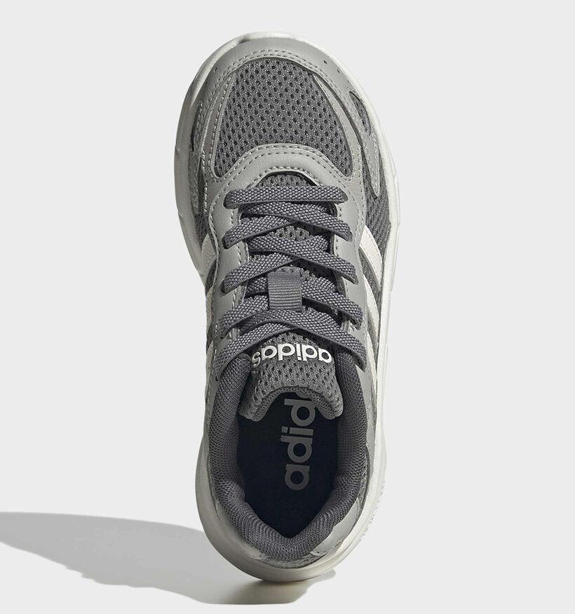 adidas Eclyptix 2000 Grijze Sneakers voor jongens, meisjes (375439) - geschikt voor steunzolen