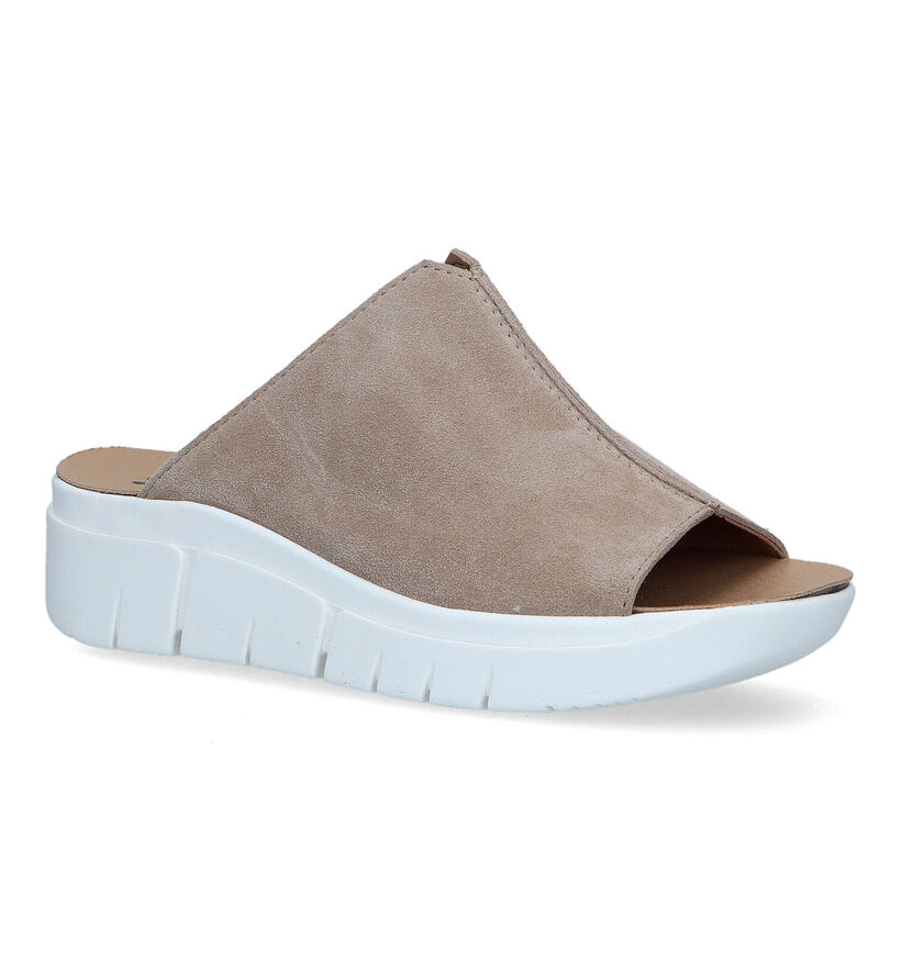 Solemade Garda Chaussures à enfiler pour semelles orthopédiques en Taupe pour femmes (325722) - pour semelles orthopédiques