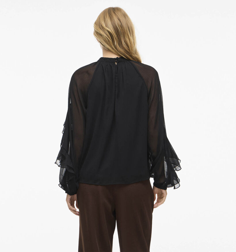 Vila Binna Blouse en Noir pour femmes (365577)