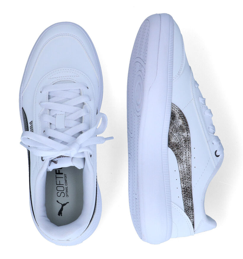 Puma Tori Rare Metallics Witte Sneakers voor dames (301382) - geschikt voor steunzolen