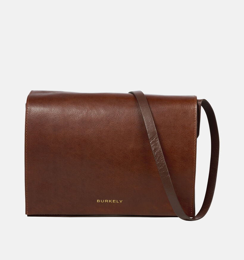 Burkely Fine Florence Sac port&eacute; crois&eacute; en Marron pour femmes (372502)