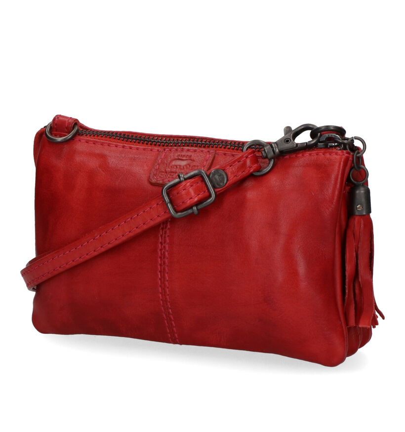 Bear Design Sac porté croisé en Rouge pour femmes (342828)