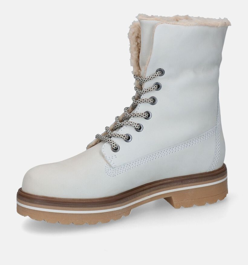 Signatur Odessa Ecru Veterboots voor dames (315787)