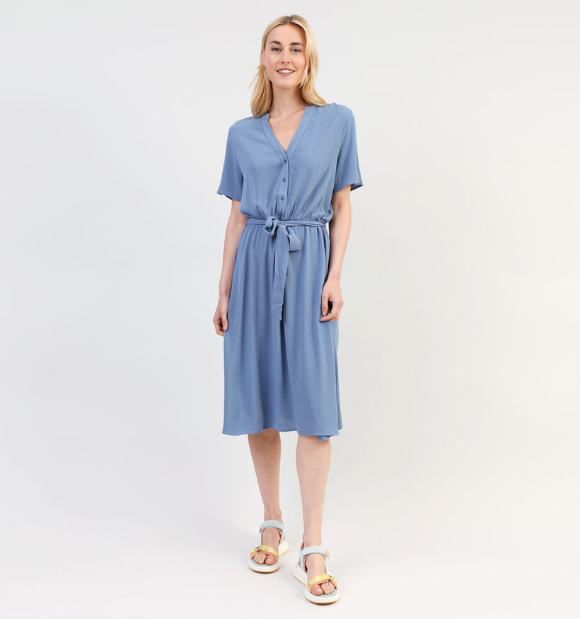 Vila Moashly Blauwe Midi jurk voor dames (335464)