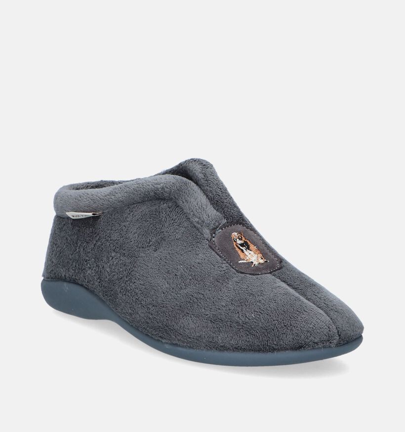 Hush Puppies Olifan Pantoufles en Gris pour femmes (345569)
