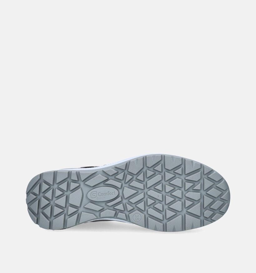 G-Comfort Grijze Veterschoenen voor dames (348554) - geschikt voor steunzolen