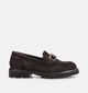 Tamaris Comfort Bruine Mocassin voor dames (376342) - geschikt voor steunzolen