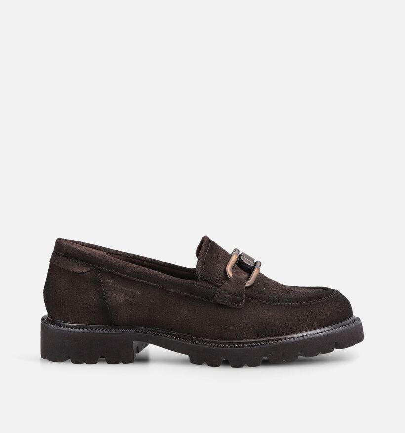 Tamaris Comfort Bruine Mocassin voor dames (376342) - geschikt voor steunzolen