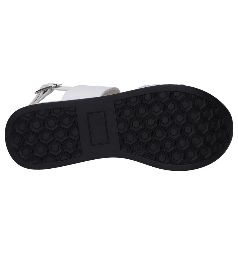 Witte Sandalen Tine's in leer (251747)