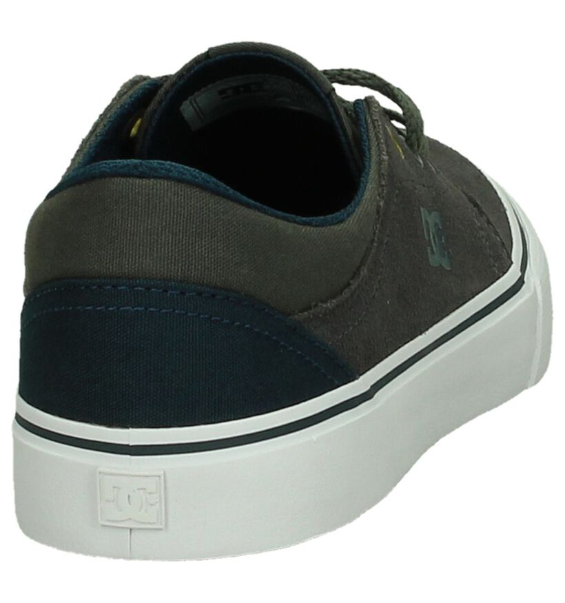 DC Shoes Trase Donkergrijs Skateschoen in nubuck (200440)