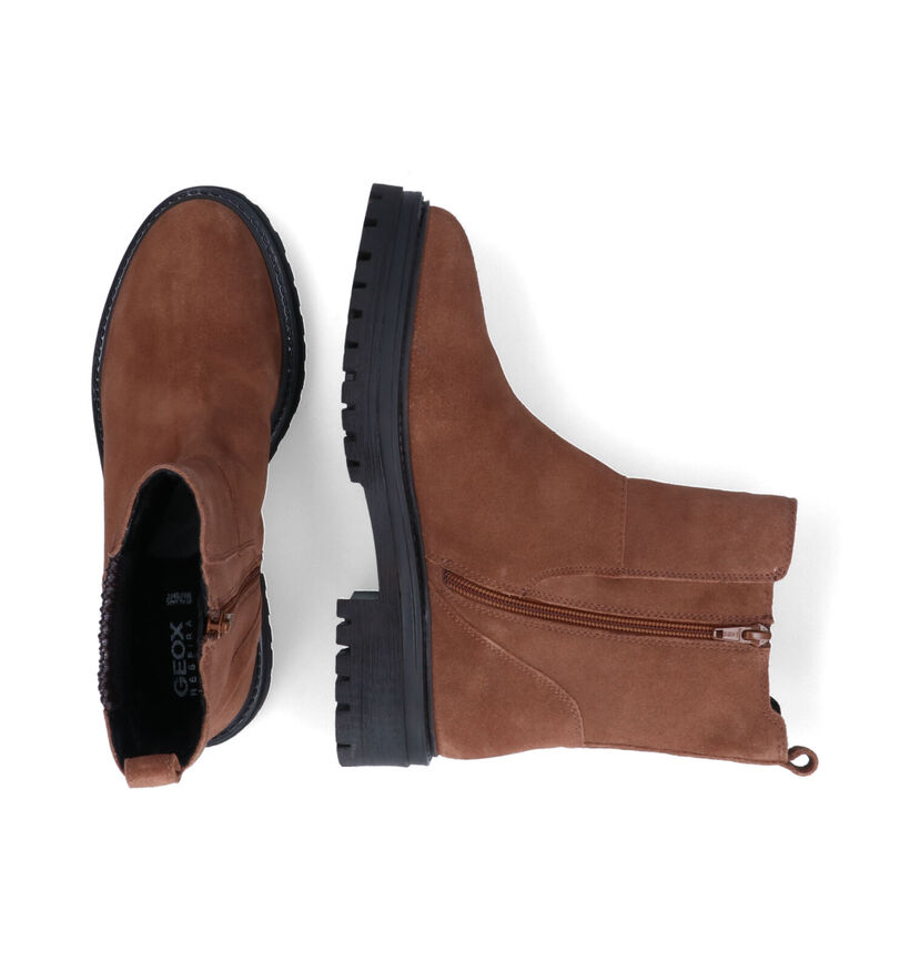 Geox Iridea Bottines en Brun en daim (316116)