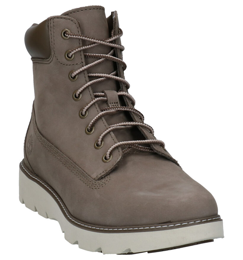 Timberland Keeley Field 6 Inch Bottines en Kaki en nubuck (277658)