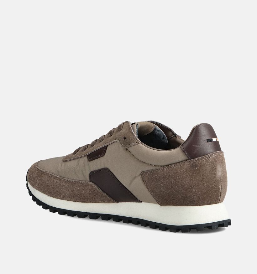 BOSS Bruine Veterschoenen voor heren (359093) - geschikt voor steunzolen