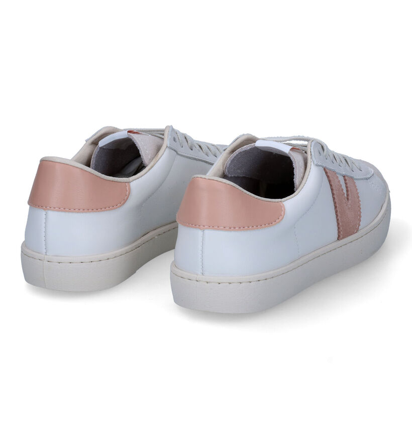 Victoria Baskets casual en Blanc en cuir (305337)