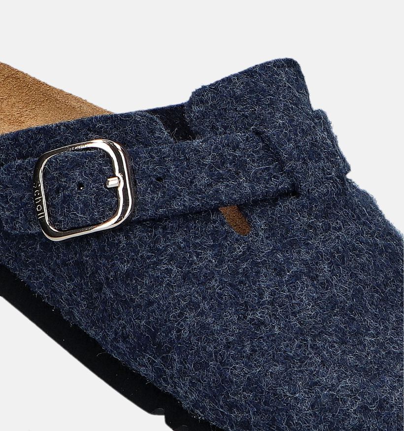 Scholl Fae New Blauwe Slippers voor dames (348860)