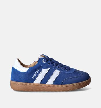 Chaussures à fermeture éclair/lacets bleu