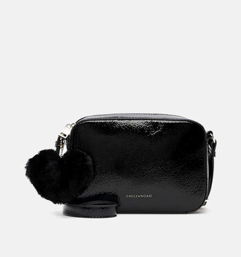 Emily & Noah Crossbody tassen Zwart/Taupe