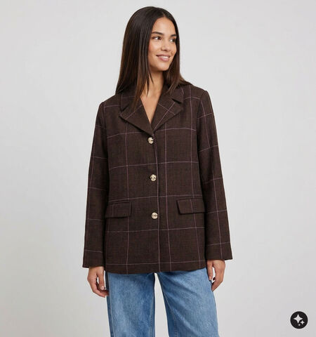 Pieces Vesten Bruin