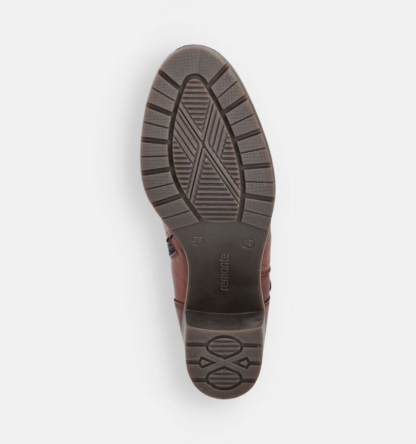 Remonte Bottines &agrave; talons en Marron pour femmes (377943)