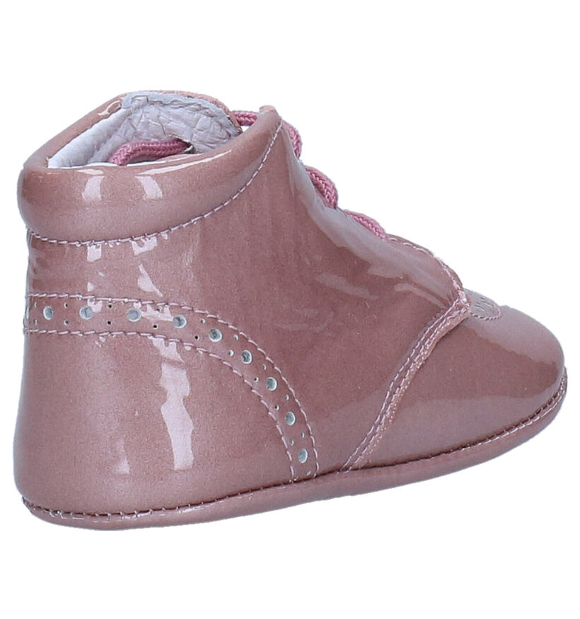 Beberlis Chaussons pour bébé en Bleu foncé en cuir (281170)