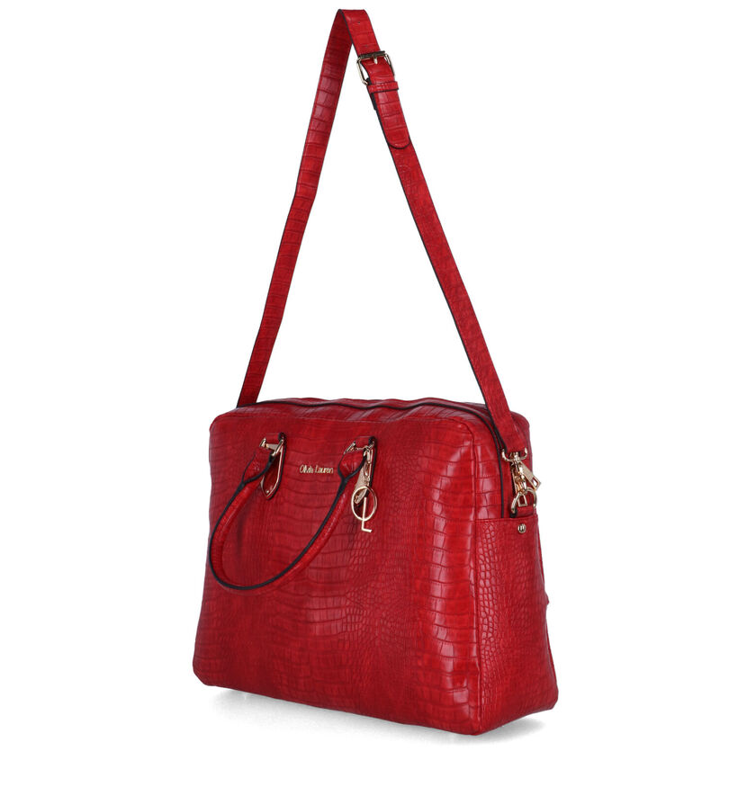 Olivia Lauren Louna Medium Sac pour ordinateur en Rouge pour femmes (333978)