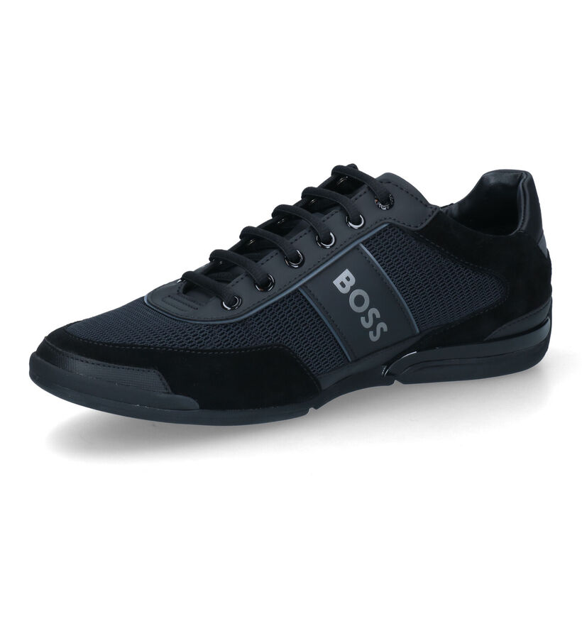 Hugo Boss Saturn Chaussures à lacets Noir pour hommes (318704) - pour semelles orthopédiques