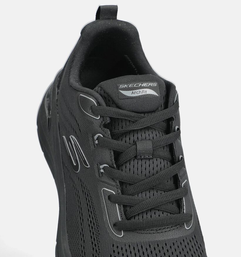 Skechers Arch Fit 3.0 Zwarte Sneakers voor heren (376903) - geschikt voor steunzolen