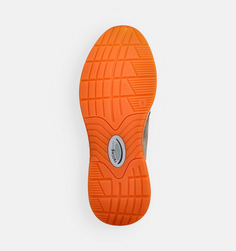 Pius Gabor Groene Lage Sneakers voor heren (370303) - geschikt voor steunzolen