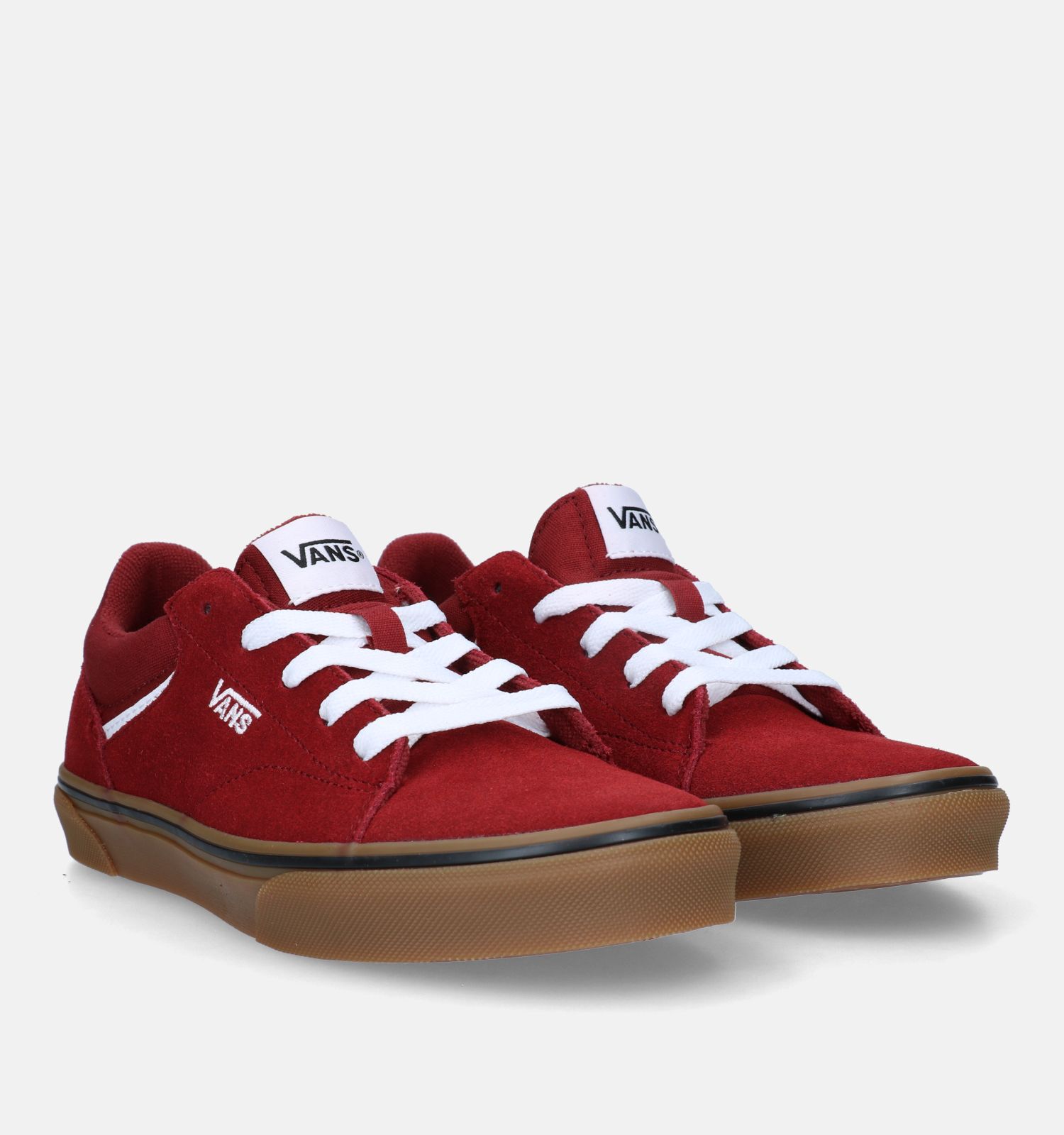 Vans online rouge garcon