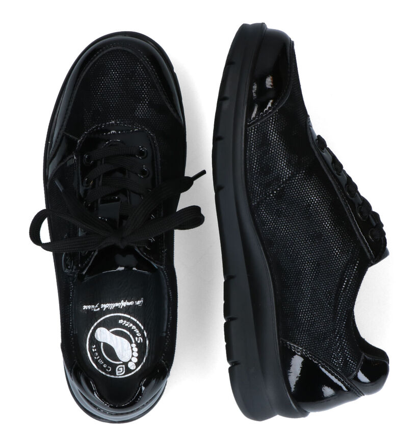 G-Comfort Chaussures confort en Noir pour femmes (322590) - pour semelles orthopédiques