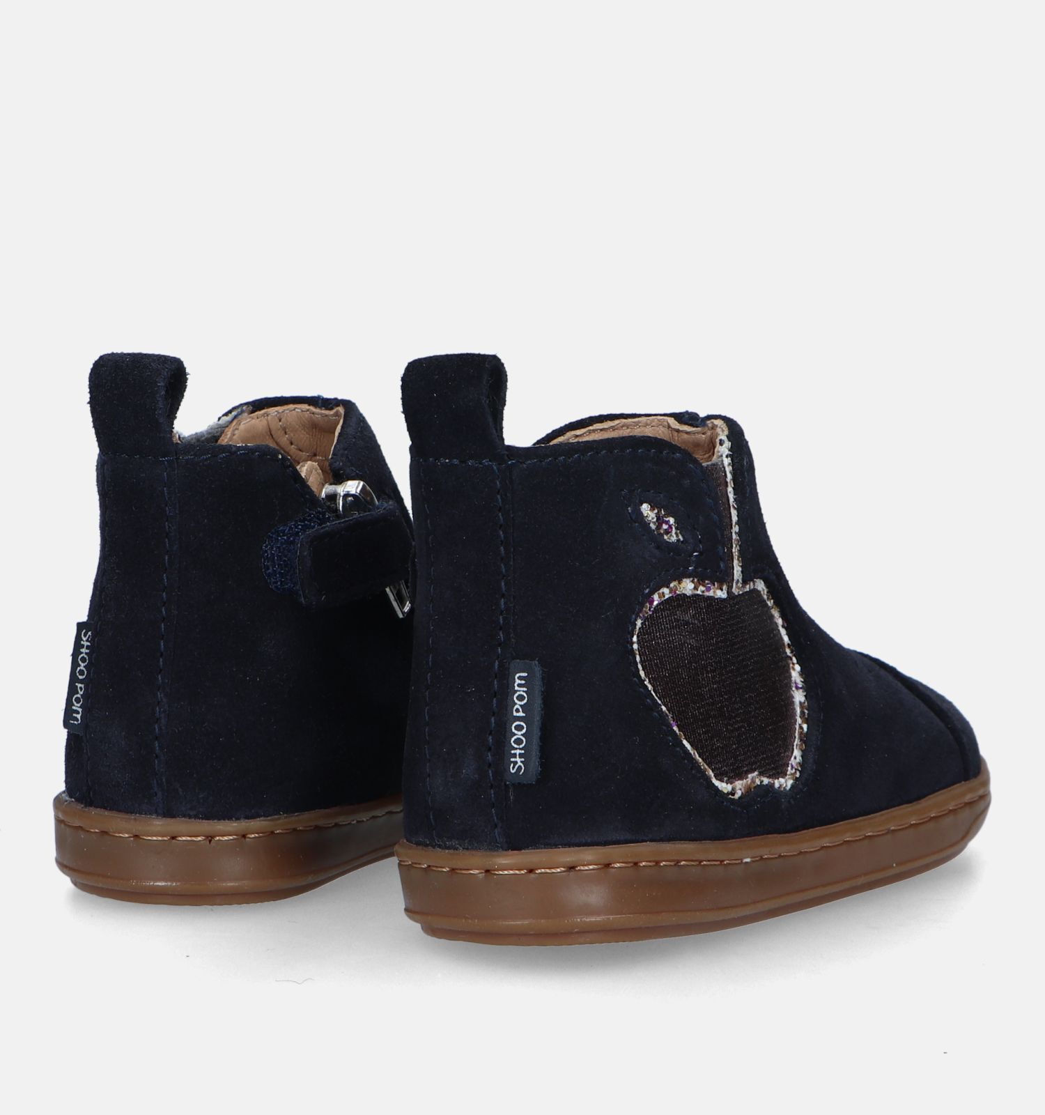 Shoo Pom Bouba New Apple Blauwe Babyschoenen Meisjes Babyschoenen Online op TORFS.BE