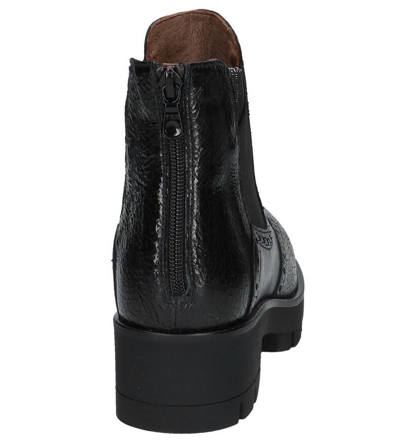 Zwarte Stoere Boots NeroGiardini in leer (226495)