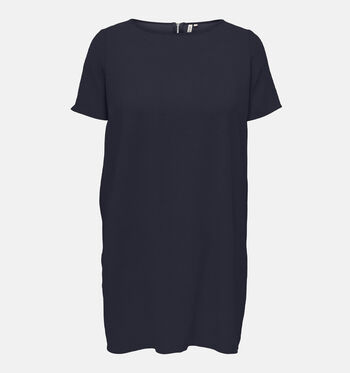 Robe courte bleu