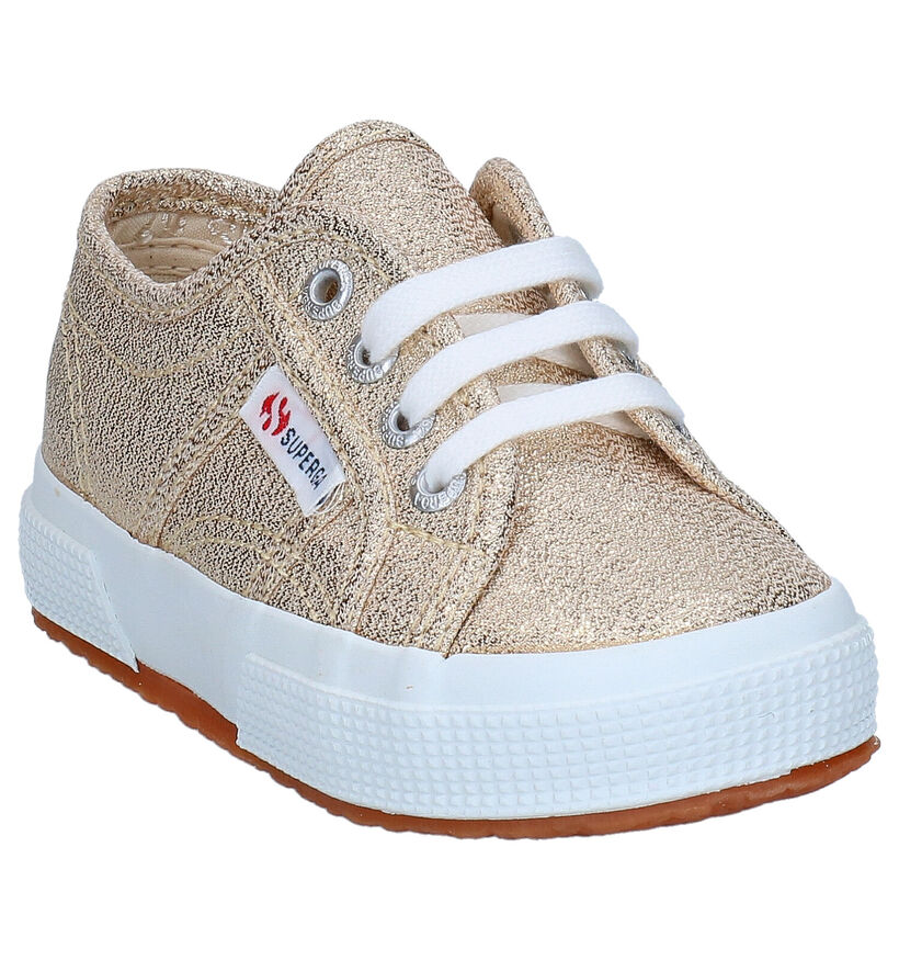 Superga Gouden Sneakers in stof (284315)