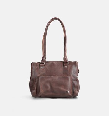 Bear Design Schoudertassen Cognac/Bruin