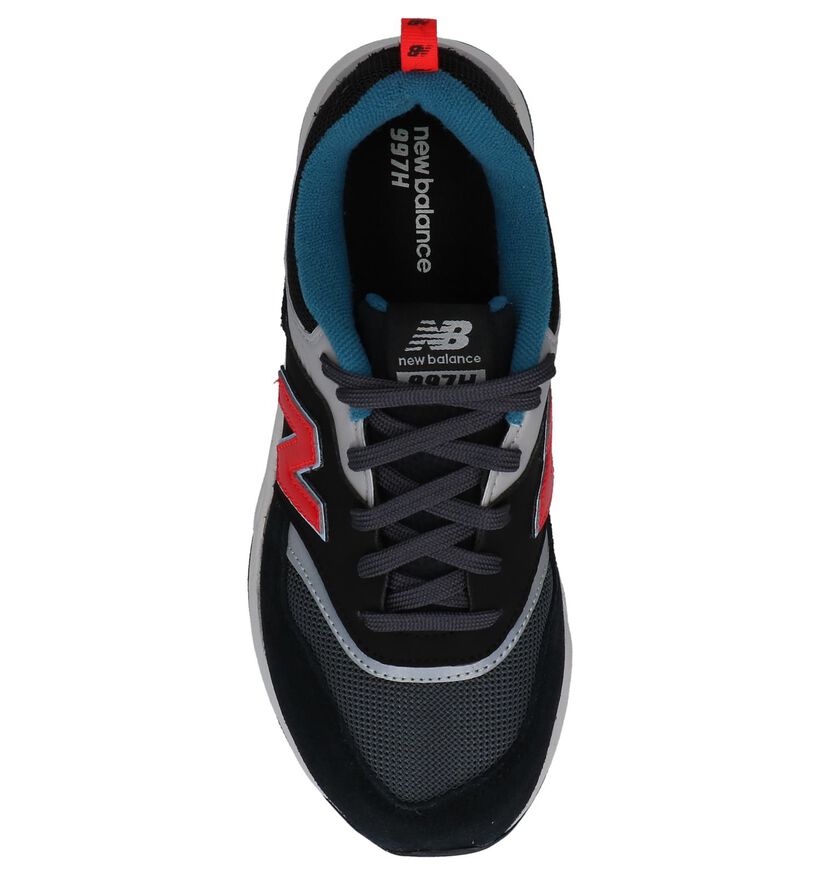 Zwarte Sneakers New Balance PR997 in daim (239859)