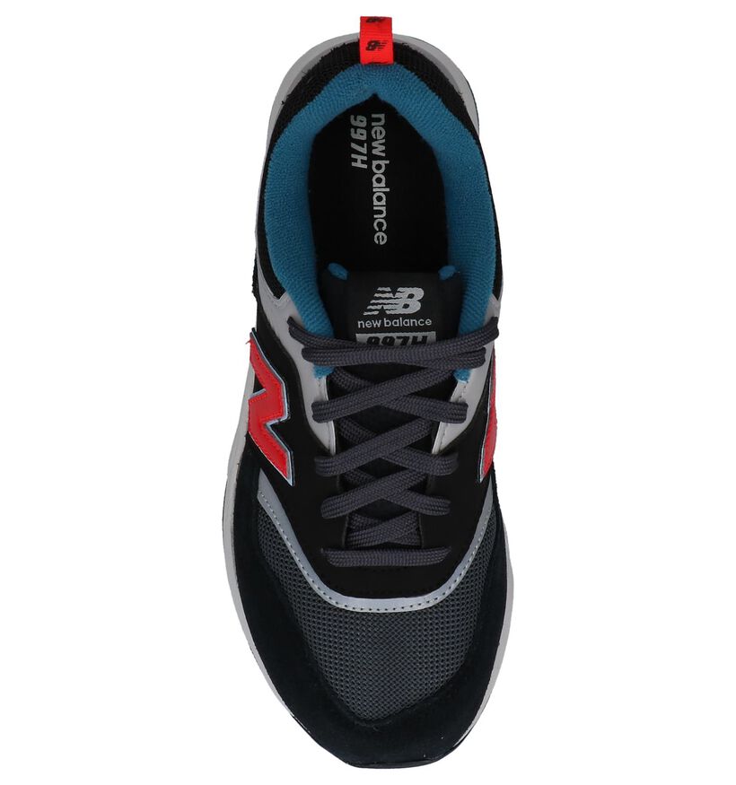 New Balance 997 Baskets basses en Noir en textile (239859)