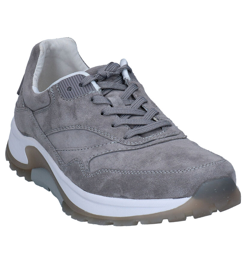 Rollingsoft Chaussures à lacets en Gris clair en nubuck (291120)