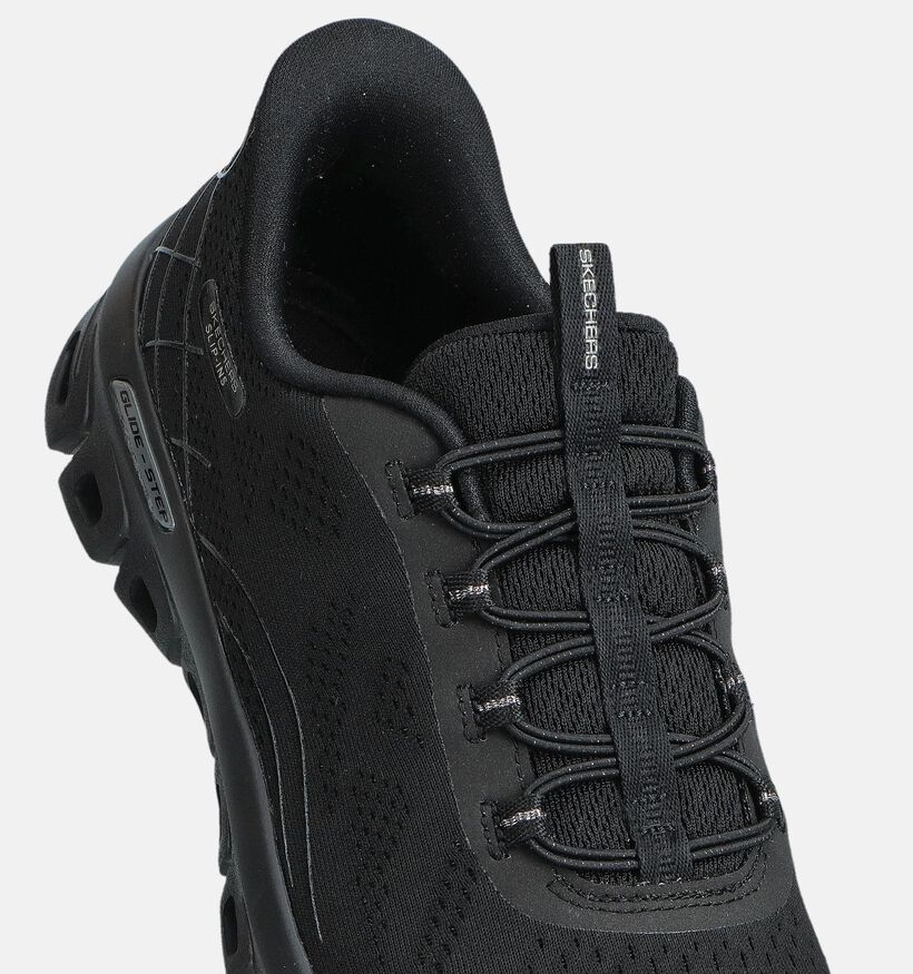 Skechers Glide-Step Elevate Amaze Baskets en Noir pour femmes (366467) - pour semelles orthopédiques