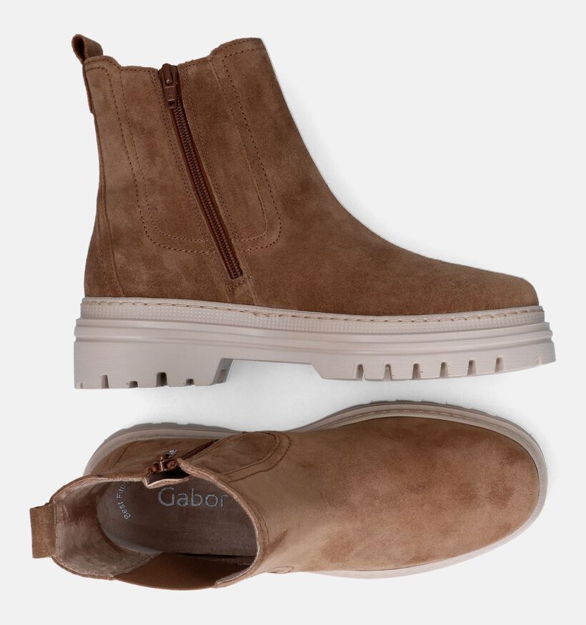 Gabor Best Fitting Roze Chelsea Boots voor dames (316918) - geschikt voor steunzolen