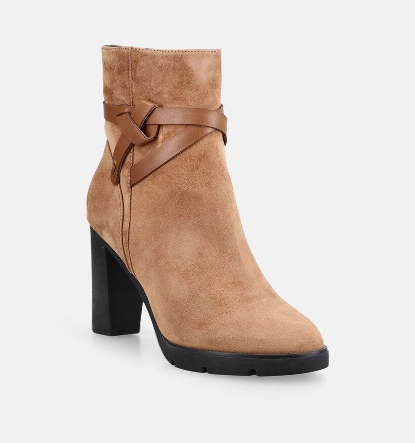Nathan-Baume Bottines en Beige pour femmes (380282)