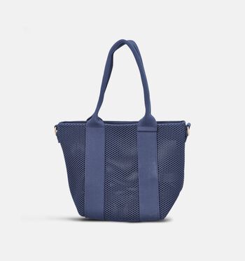 Via Limone Handtassen Wit/Blauw/Groen