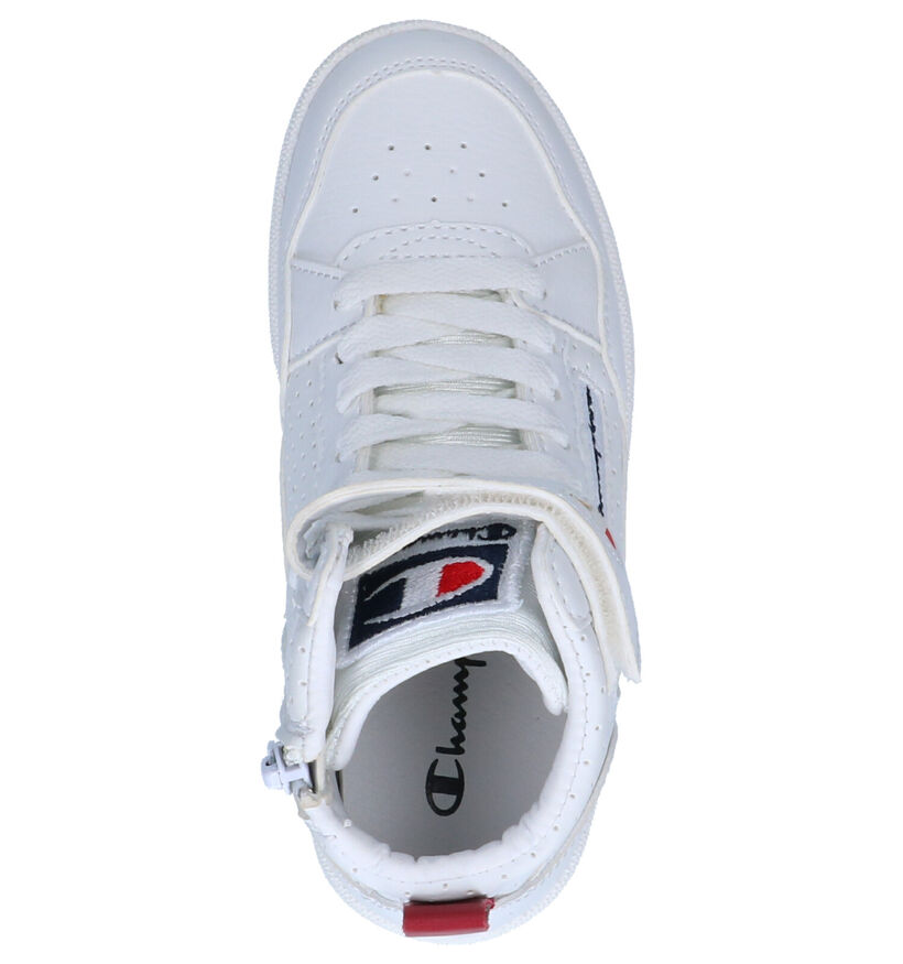 Champion Cleveland Witte Sneakers in kunstleer (253756)