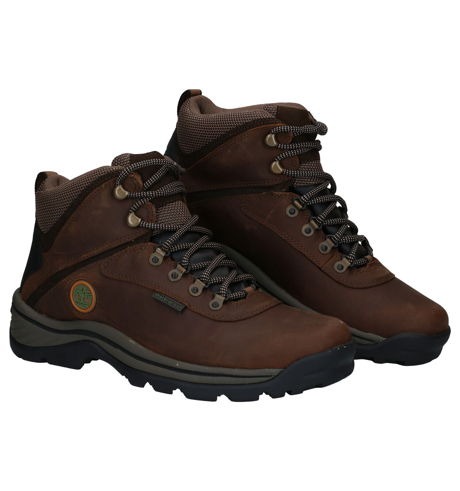 Timberland white ledge mid wp wandelschoenen bruin hot sale heren