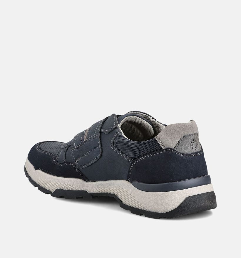 Relife Donkerblauwe Velcroschoenen voor heren (368306) - geschikt voor steunzolen